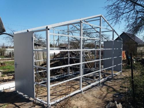 Хозблок сделал не как у всех. 05