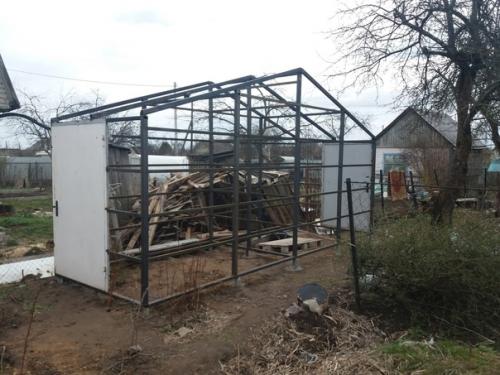 Хозблок сделал не как у всех. 03