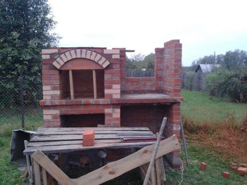 Беседка и мангал - барбекю. 02