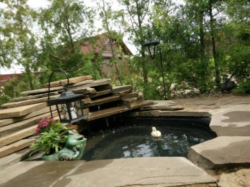 Декоративный пруд своими руками. 04