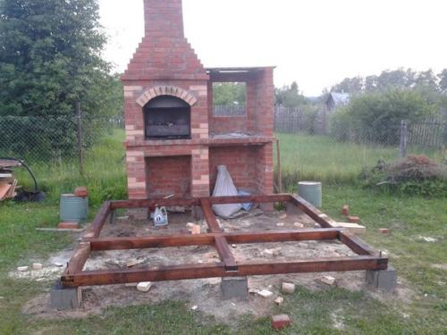 Беседка и мангал - барбекю. 03