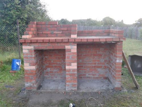 Беседка и мангал - барбекю. 01