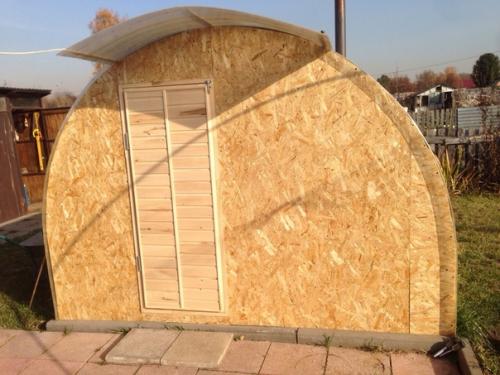 Наша баня.  Пользуемся давно - ничего не заплесневело, не сгнило. 01