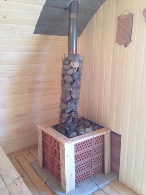 Наша баня.  Пользуемся давно - ничего не заплесневело, не сгнило. 08