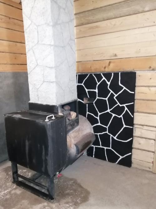 Вот такая банька получается много ещё не доделано. 03