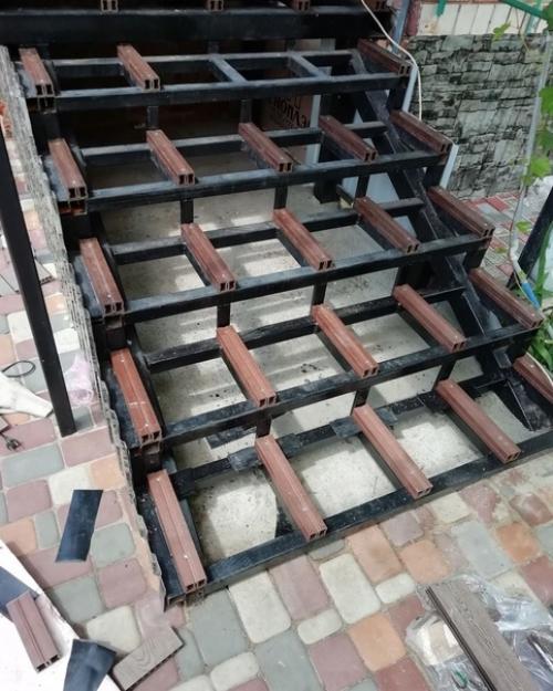 Материал - террасная доска и профиль. 04