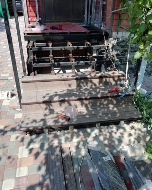 Материал - террасная доска и профиль. 05