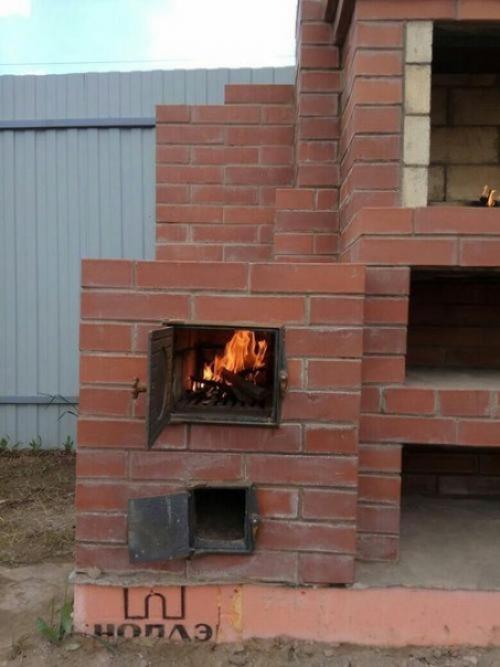 Камин на даче, своими руками за неделю. 04
