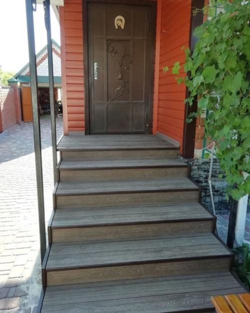 Материал - террасная доска и профиль. 07