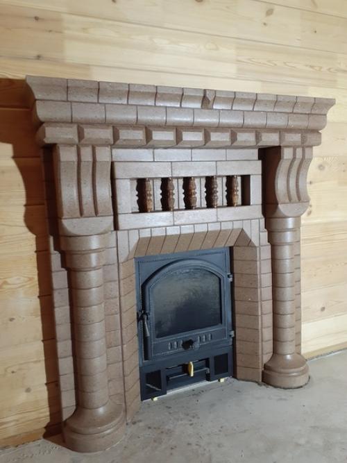 Портал для печи в бане.