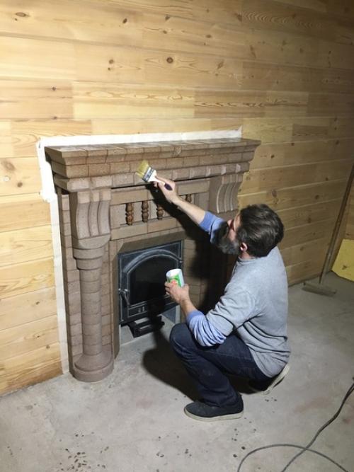 Портал для печи в бане. 01