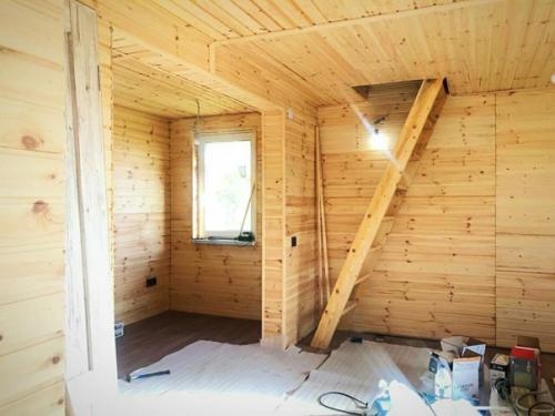 Проект летнего дома с мансардой Дачник. 05