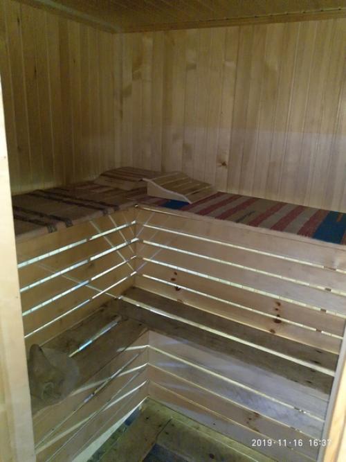 Наша банька с пространством для отдыха и жилой мансардой. 01