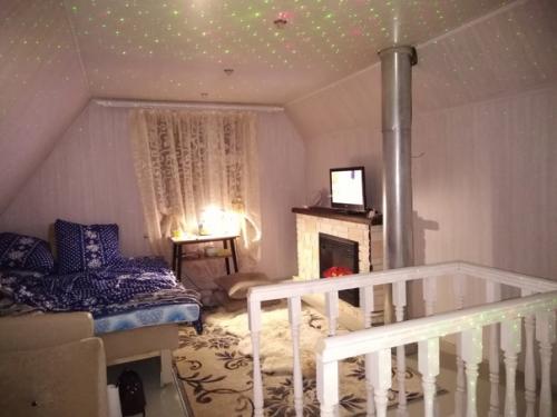 Наша банька с пространством для отдыха и жилой мансардой. 07