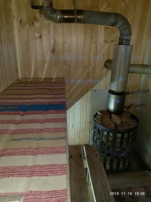 Наша банька с пространством для отдыха и жилой мансардой. 02