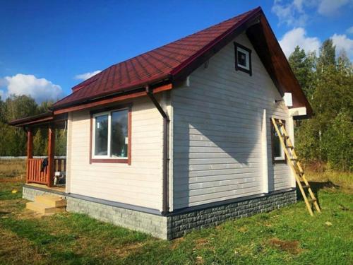 Проект летнего дома с мансардой Дачник. 03