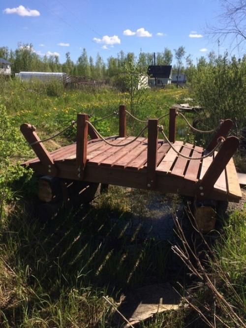 Мостик своими руками сделала. 04