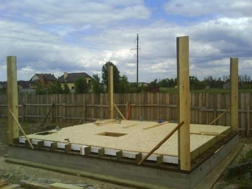 От подписчика:  Наше садоводство молодое - все строятся и мы не отстаём. 02