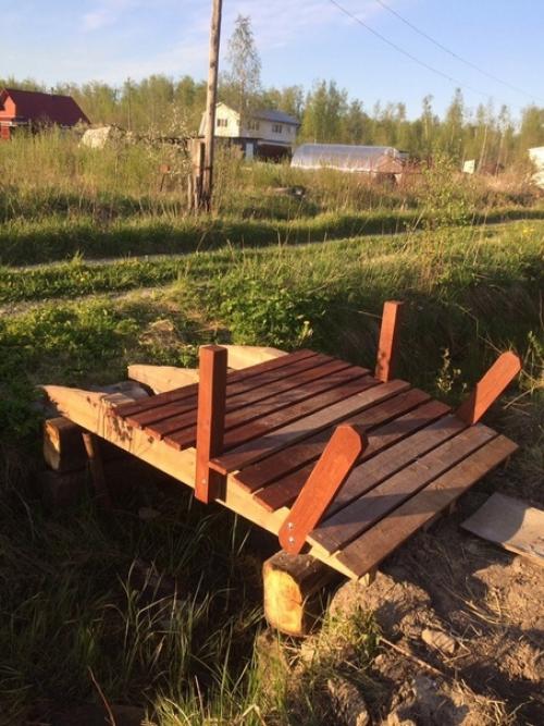 Мостик своими руками сделала. 01