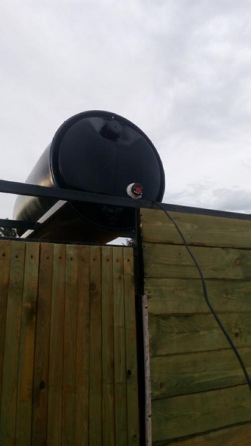 Дачный душ на летнее время. 05