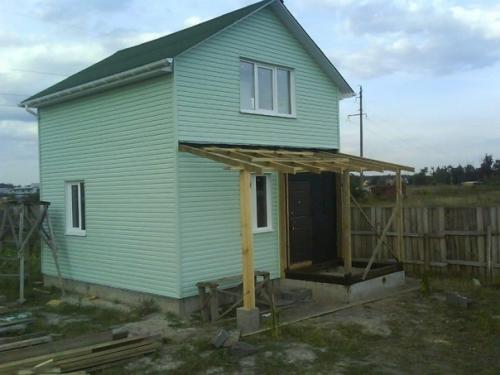От подписчика:  Наше садоводство молодое - все строятся и мы не отстаём. 06