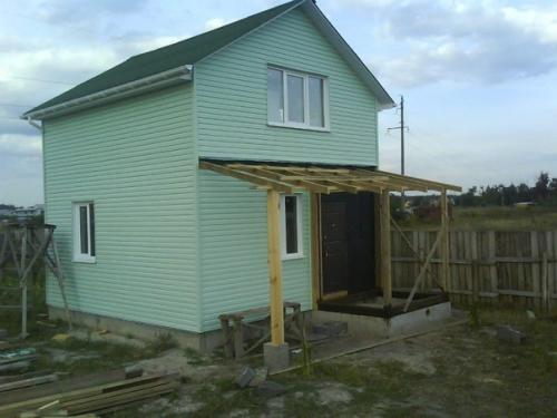 Симпатичный получился дачный дом. 06