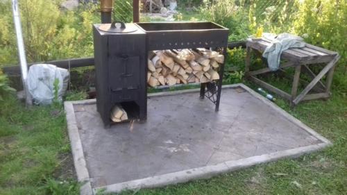 Мангал, сделанный руками моего мужа. 02