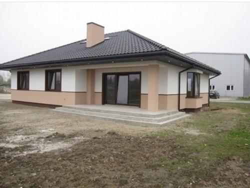 Просторный одноэтажный дом с мансардой плюс план (площадь 211, 3 кв.