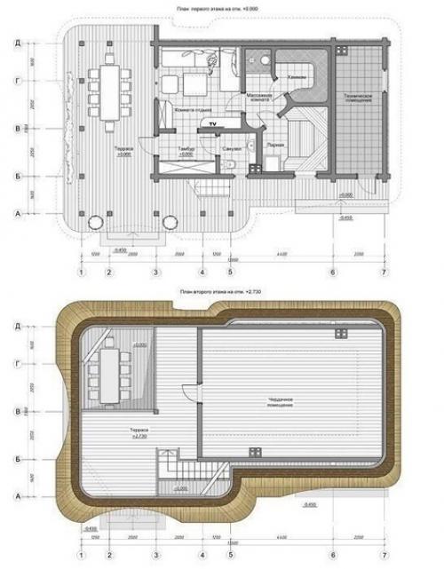 Камышовая крыша - тот случай, когда такой вариант дизайнерской отделки дома является незаурядным и практичным. 04