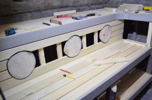 Внутренне обустройство баньки. 01