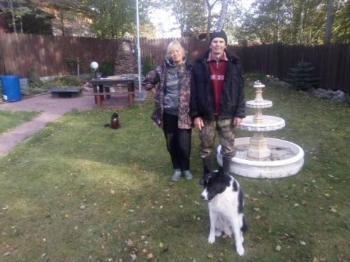 Моя дача - банька, белые растут прямо на участке, альпийская Горка, пруд. 06