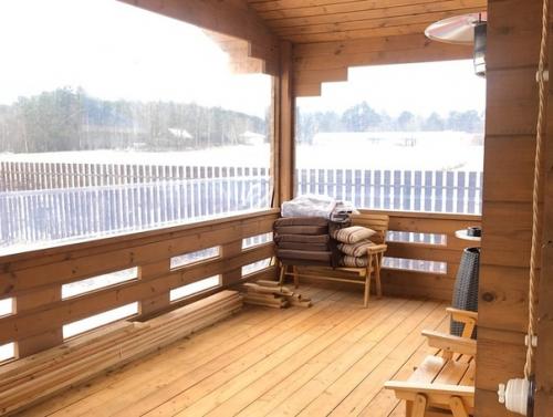 Дом из двойного бруса. 04