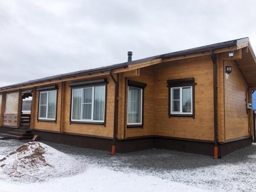 Дом из двойного бруса. 06