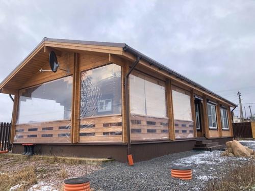 Дом из двойного бруса. 08