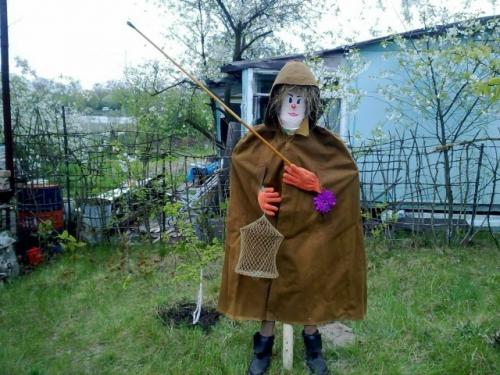Пугало для дачи - несколько интересных вариантов. 02