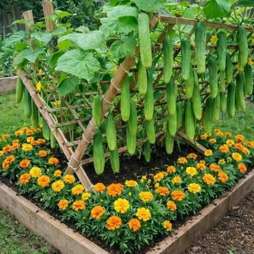 9 культур, которые стоит посадить под огурцами для обильного урожая и крепкого здоровья растений. 9 культур, которые стоит посадить под огурцами для обильного урожая и крепкого здоровья растений.