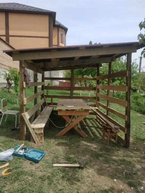 Беседка для семейных посиделок. 03