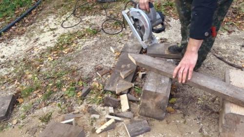 Самый бюджетный вариант возведения высоких грядок. 02