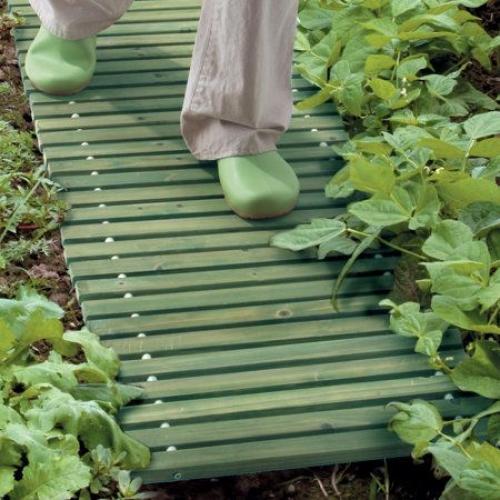 Временные садовые дорожки, которые появляются в том месте и в то время, когда это нужно вам, и затем так же быстро исчезают. 01