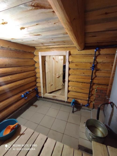 Строю сам баню для себя и семьи, вкладываю всю душу, так сказать. 02