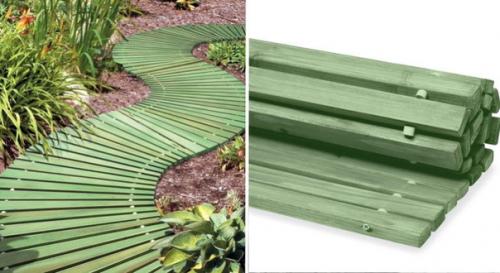 Временные садовые дорожки, которые появляются в том месте и в то время, когда это нужно вам, и затем так же быстро исчезают.