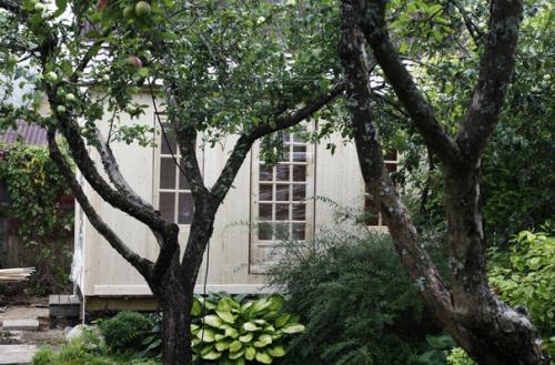 Два года назад мы наконец - то снесли старый сарай - кухню. 08