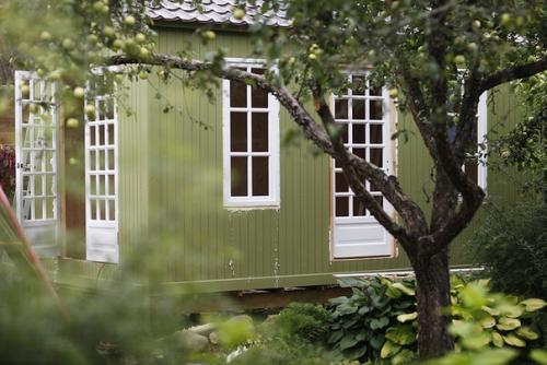 Два года назад мы наконец - то снесли старый сарай - кухню. 07