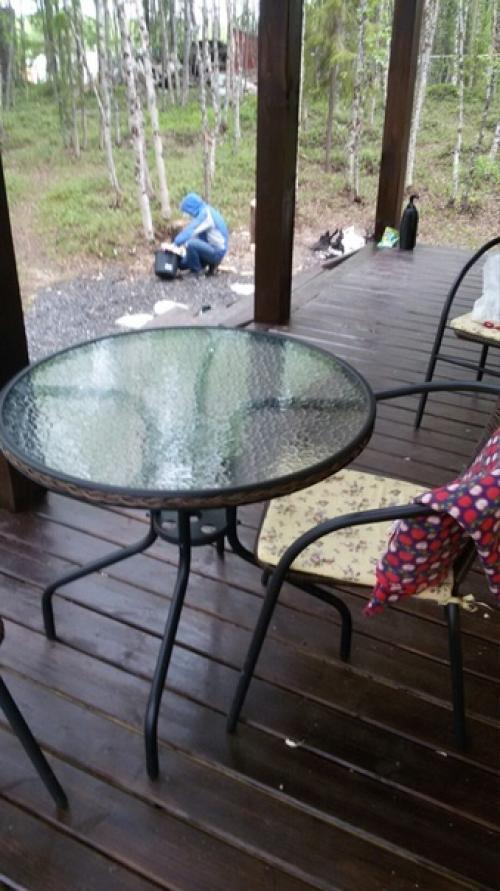 Мы!а вот такой дом на своей даче строим 08