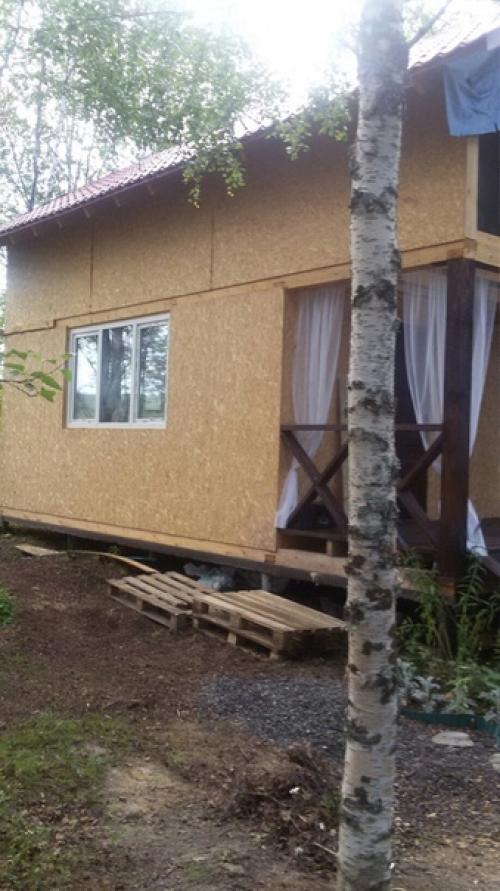 Мы!а вот такой дом на своей даче строим 04