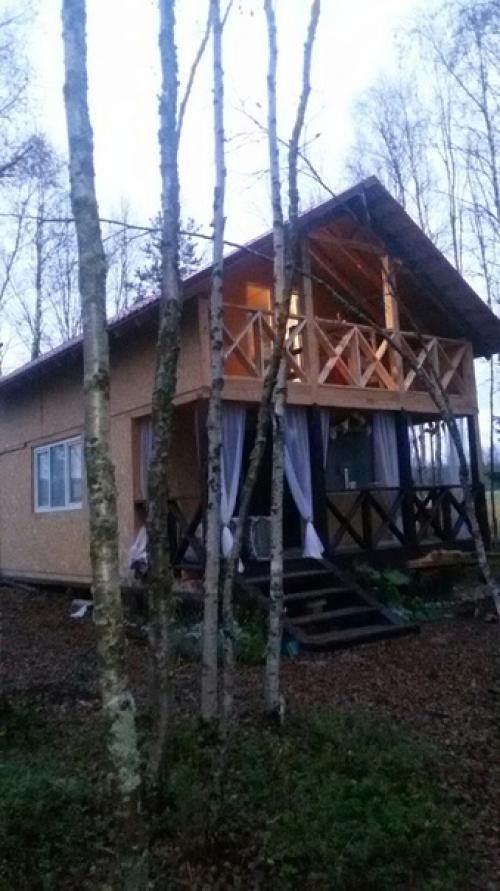 Мы!а вот такой дом на своей даче строим 01