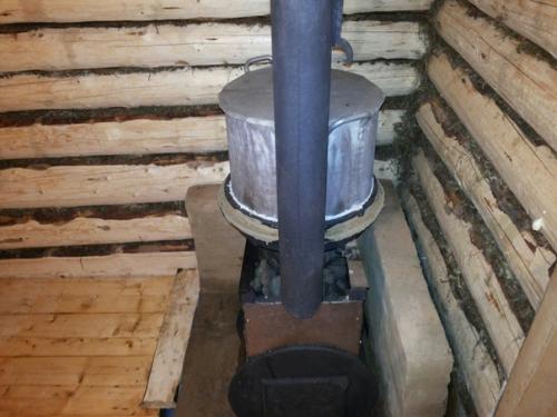 Наша банька.  Всё очень простенько, но мы ей очень рады. 05