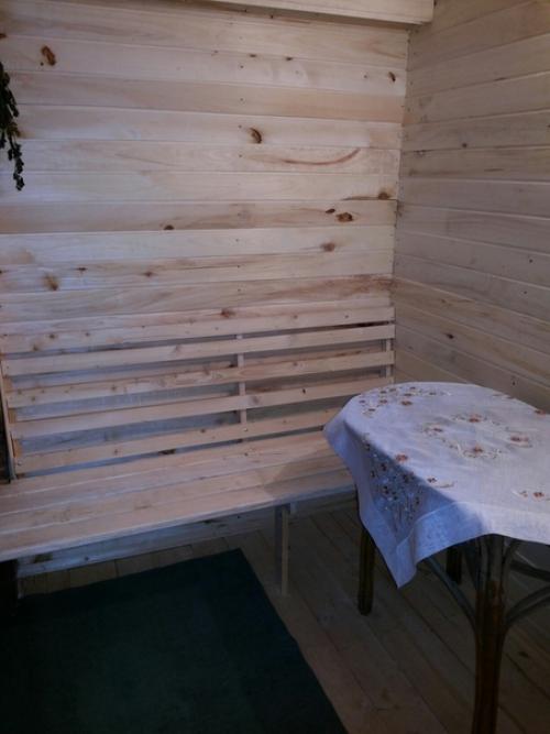 Наша банька.  Всё очень простенько, но мы ей очень рады. 02