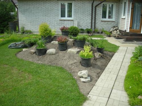 Представляю последовательность создания Горки. 03