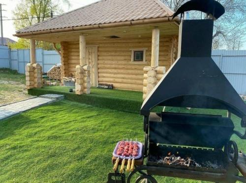 Дачная банька хороша. 07